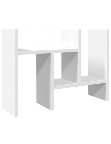 Organizer Scrivania Bianco 34,5x15,5x35,5 cm Legno Multistrato