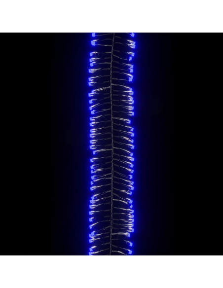 Gruppo Stringa LED con 1000 Luci LED Blu 11 m PVC