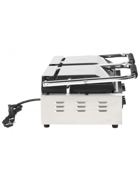 Doppia Griglia per Panini Scanalata 3600 W 57x30,5x20 cm