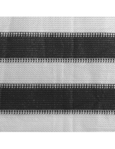 Paravento da Balcone HDPE 120x500 cm Antracite e Bianco