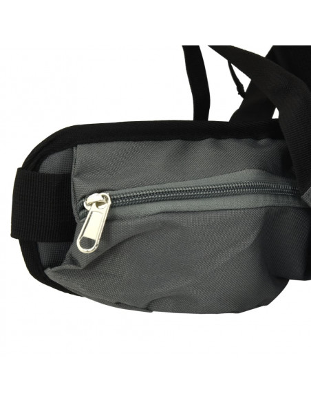 Zaino da Trekking Grigio 80 L in Tessuto Oxford
