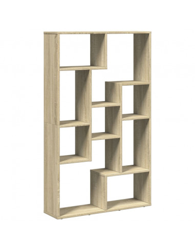 Libreria Rovere Sonoma 72x20x120 cm in Truciolato