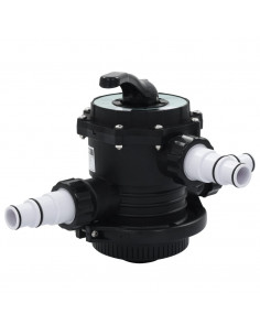 Valvola Multiporta per Filtro a Sabbia ABS 1,5" 6 vie 2