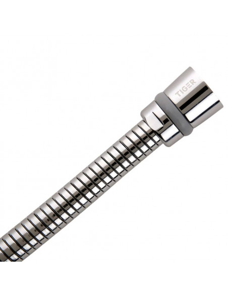 Tiger Tubo per Doccia Excellencehose 150 cm in Acciaio Inox Spazzolato