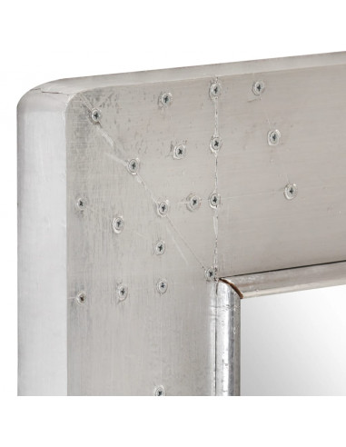 Specchio Stile Aviatore 80x50 cm in Metallo