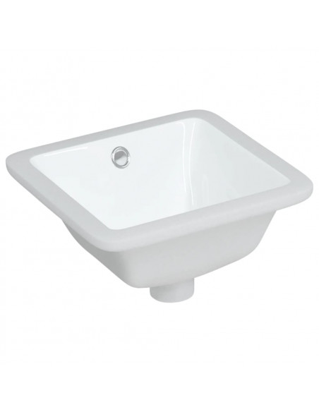 Lavandino da Bagno Bianco 30,5x27x14 cm Rettangolare Ceramica