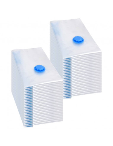 Sacchetti da Viaggio Sottovuoto per Vestiti 60x40 cm 50 pz