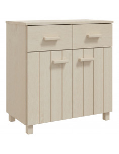Credenza HAMAR Miele 79x40x80 cm in Legno Massello di Pino 2