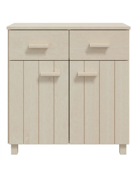 Credenza HAMAR Miele 79x40x80 cm in Legno Massello di Pino
