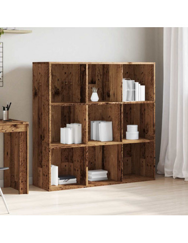 Libreria Legno Antico 98x29x97,5 cm