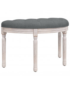 Panca Grigio Scuro 81,5x41x49 cm in Tessuto 2