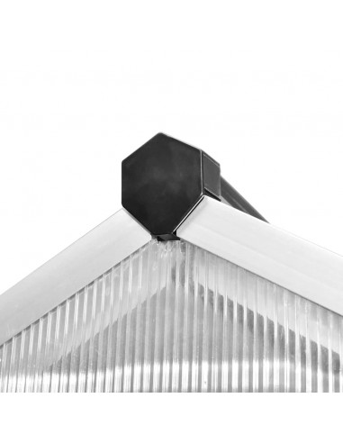 Serra in Alluminio Rinforzato con Telaio di Base 4,6 m²