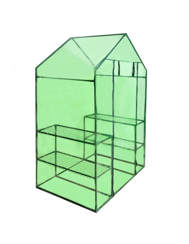 Serra da giardino con 4 mensole