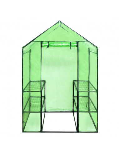 Serra da giardino con 4 mensole