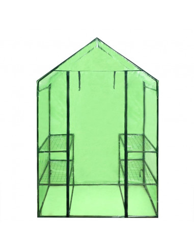 Serra da giardino con 4 mensole