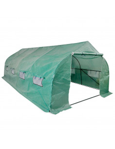 Serra Polietilene Portatile Accessibile Struttura Acciaio 18 m² 2