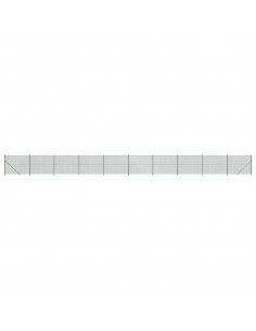 Recinzione a Rete con Flangia Verde 2,2x25 m 2