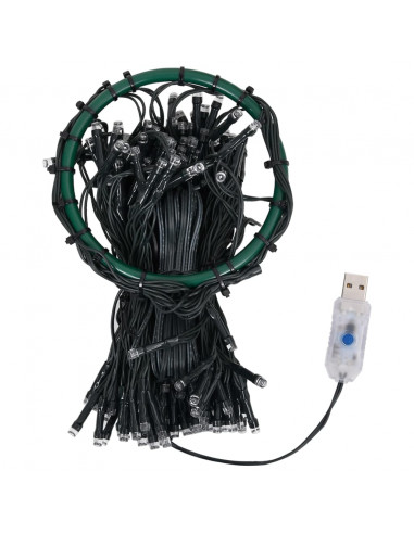 Rete di Luce per Albero di Natale 150 LED Bianco Freddo 150 cm