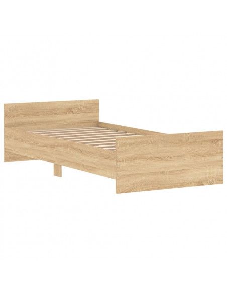 Giroletto Rovere Sonoma 90x200 cm in Legno Multistrato