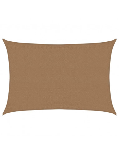 Vela Parasole 160 g/m² Grigio Talpa 3,5x5 m in HDPE