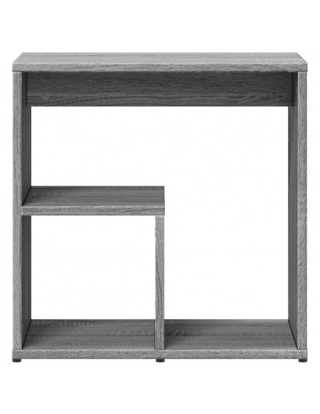 Tavolino Grigio Sonoma 50x30x50 cm Legno Multistrato