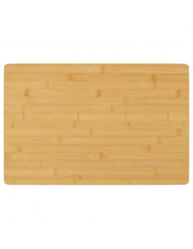 Piatti per Colazione 6 pz 35x23x0,8 cm in Bambù