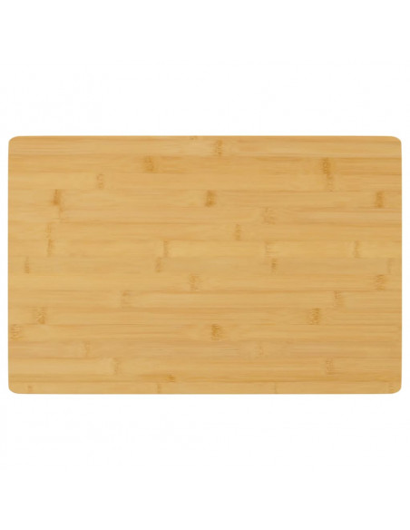 Piatti per Colazione 6 pz 35x23x0,8 cm in Bambù