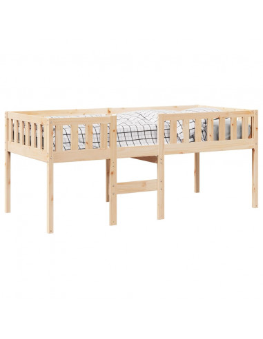 Letto per Bambini senza Materasso 90x200 cm Legno Massello Pino