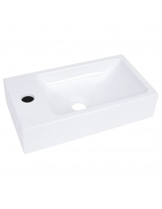Lavabo 400x220x90 mm in SMC Bianco 2