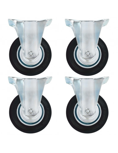 Rotelle Fisse 4 pz 100 mm