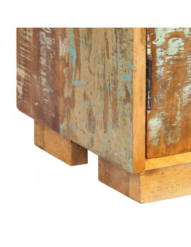 Libreria 60x35x180 cm in Legno Massello di Recupero