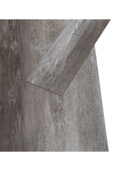 Listoni Pavimenti Non Autoadesivi PVC 5,26m² 2mm Legno Striato