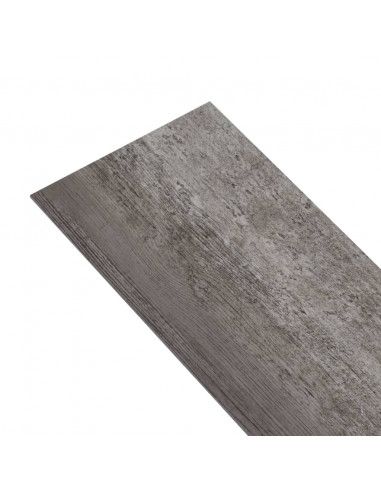 Listoni Pavimenti Non Autoadesivi PVC 5,26m² 2mm Legno Striato