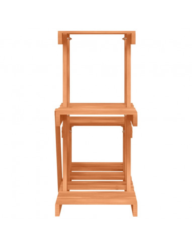 Portafiori 58x25x51 cm in Legno Massello di Abete