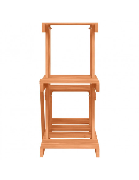 Portafiori 58x25x51 cm in Legno Massello di Abete