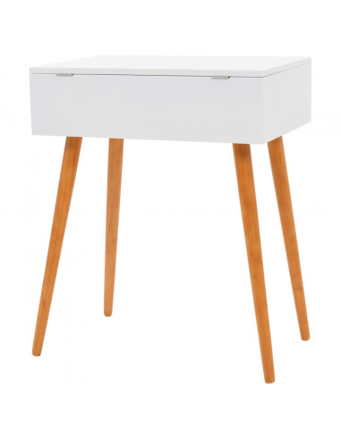 Toletta con Specchio in MDF 60x40x75 cm