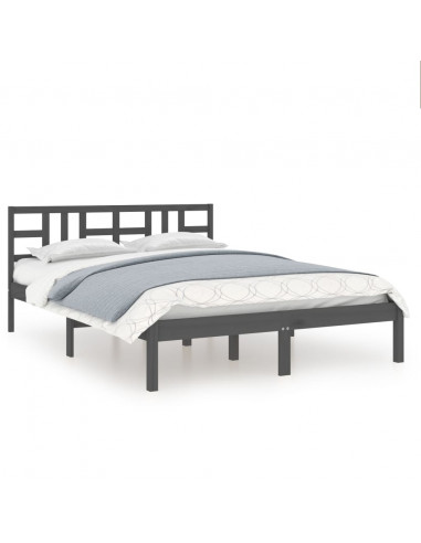 Giroletto Grigio in Legno Massello 200x200 cm