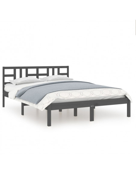 Giroletto Grigio in Legno Massello 200x200 cm