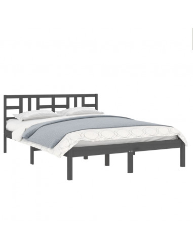 Giroletto Grigio in Legno Massello 200x200 cm