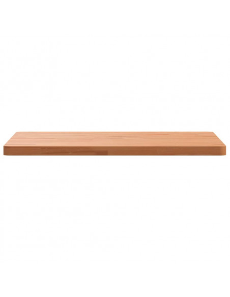 Piano per Tavolo 60x60x2,5 cm Quadrato Legno Massello di Faggio
