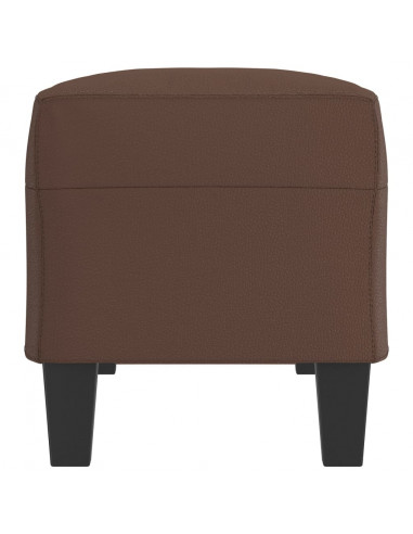 Panca Marrone 100x35x41 cm in Similpelle