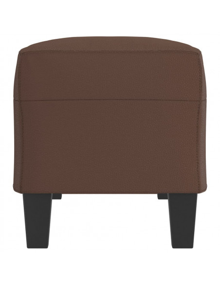 Panca Marrone 100x35x41 cm in Similpelle