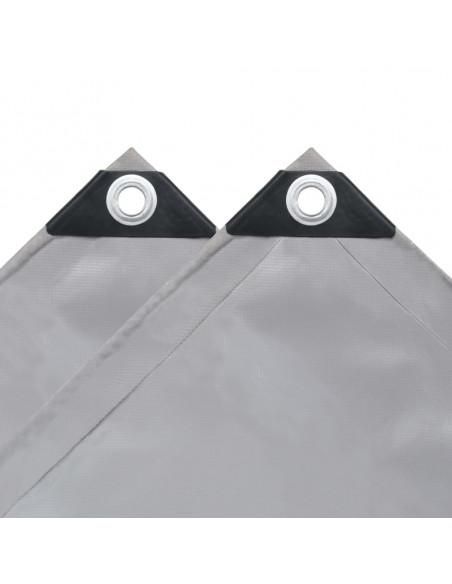 Telone 650 g/m² 2x3 m Grigio