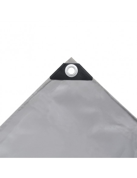 Telone 650 g/m² 2x3 m Grigio
