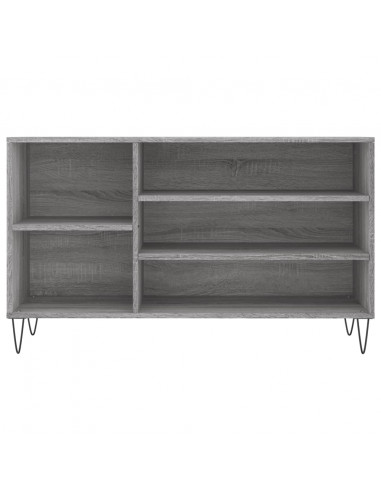 Scarpiera Grigio Sonoma 102x36x60 cm in Legno Multistrato