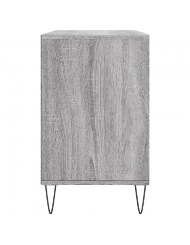 Scarpiera Grigio Sonoma 102x36x60 cm in Legno Multistrato