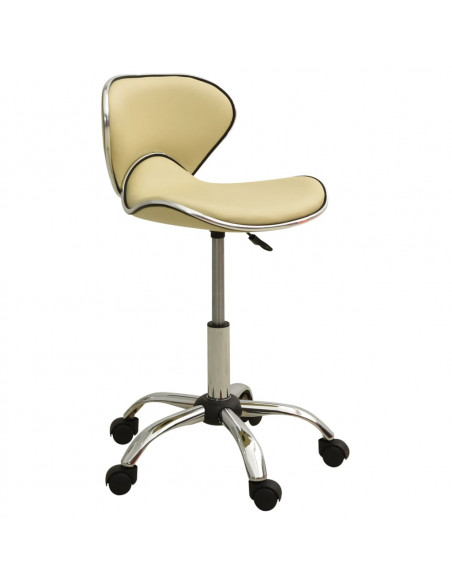 Sedia da Ufficio Crema in Similpelle