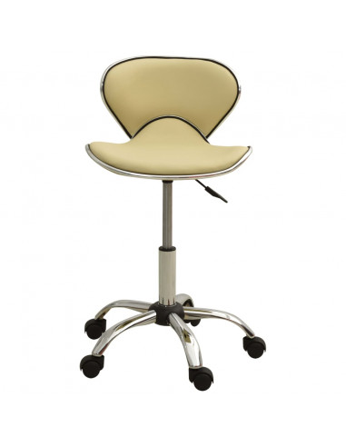 Sedia da Ufficio Crema in Similpelle