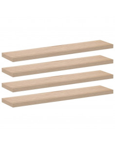Mensole Pensili 4 pz 110x23,5x4 cm in Truciolato 2