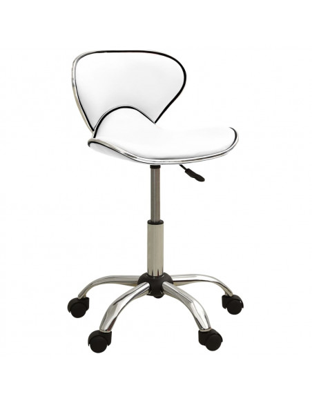 Sedia da Ufficio Bianca in Similpelle